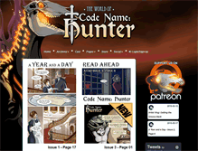 Tablet Screenshot of codenamehunter.com